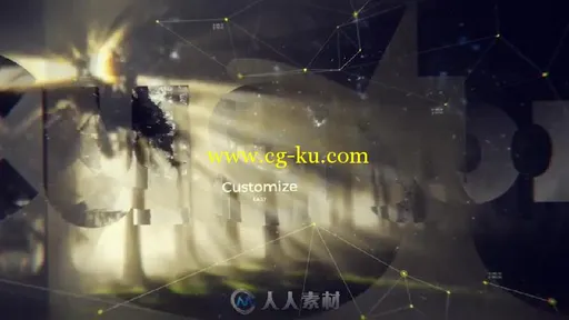 3D视差电影开场图片视频照片相册动画AE模板 Cinematic Opener 2的图片3