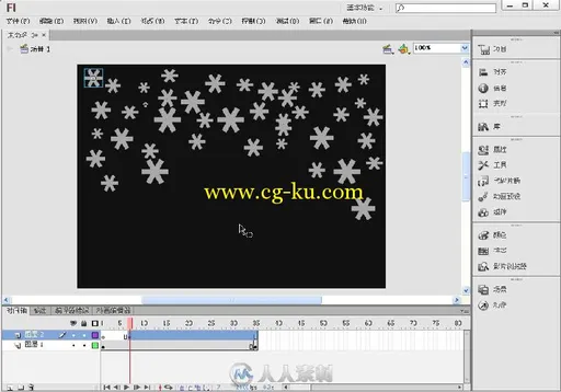 Flash CS6中文版标准实例教程的图片1