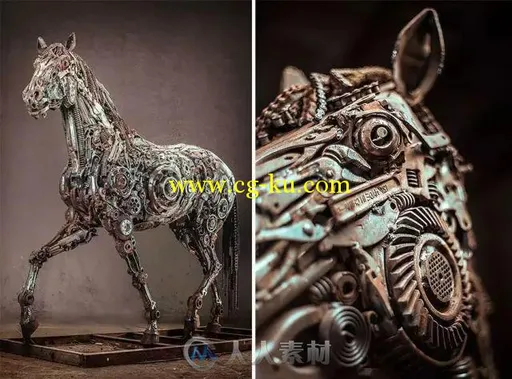 耗时20年，他用一堆废铁从乞丐变身雕塑大师，作品在国际上遭争相疯抢！的图片17