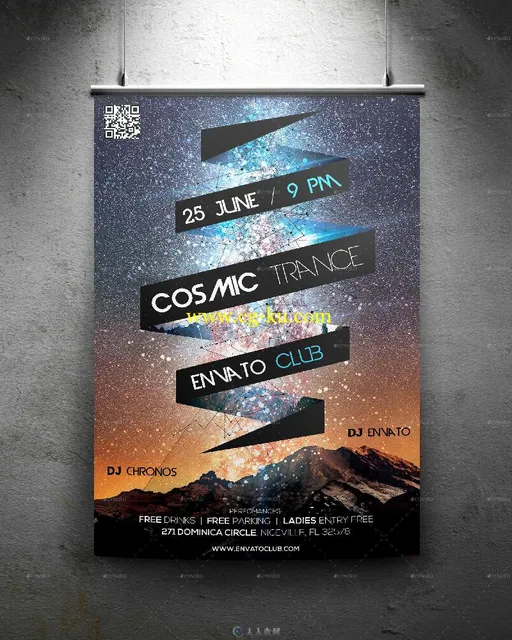 A4尺寸海报展示PSD模板A4 Flyer & Poster Mockups 12489179的图片3