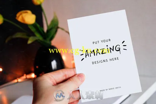 55款卡片场景展示PSD模板55 Mock ups MEGA BUNDLE!的图片3