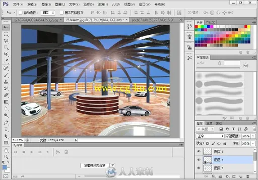 3ds Max 2014与Photoshop CS6建筑设计效果图经典实例的图片4