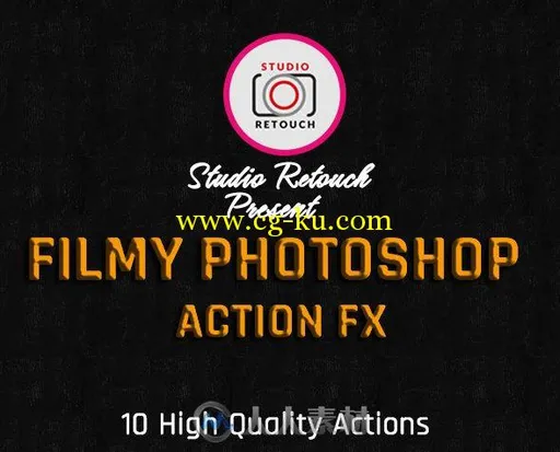 朦胧沧桑人物图片处理特效PS动作Filmy Photoshop Action FX 16343515的图片3
