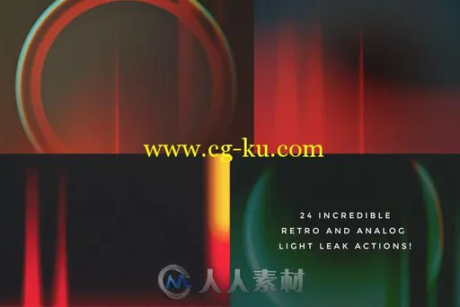 5款景色人物调色PS动作VISIONS - Photoshop Action Bundle的图片3