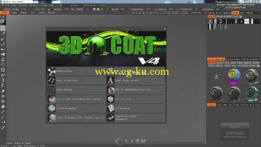 3DCoat雕刻模型核心技术训练视频教程 GUMROAD INTRO TO 3D COAT BY DAVID LESPERANCE的图片5