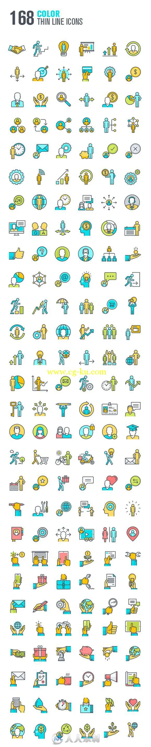 168款手机表情小图标展示PSD模板的图片2