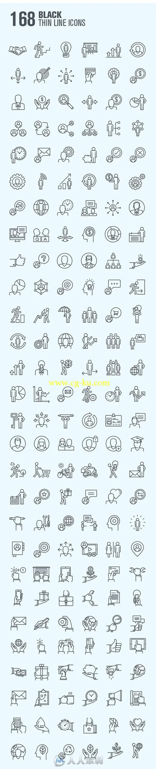 168款手机表情小图标展示PSD模板的图片3
