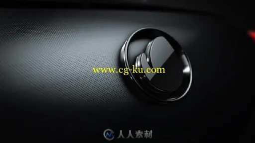 3D 黑色金属材质文字标志LOGO演绎AE模板 Carbon Turbo Text & Logo的图片1