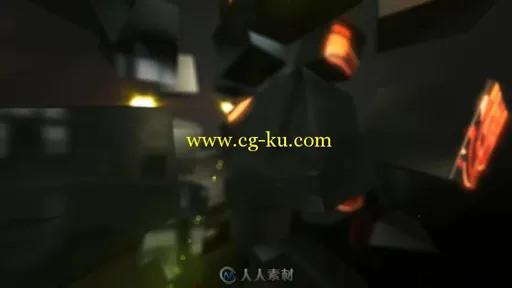 3D 立方体舞动立方体文字标志LOGO电视栏目AE模板 Dance Cube的图片2