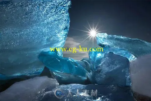 摄影艺术--北海北，贝加尔湖的晶莹的图片1