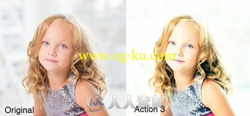 3款美女照片绚丽调色PS动作3_Colorizing_Actions的图片1
