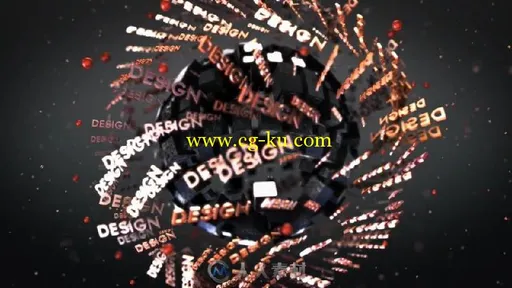 3D时尚文字字幕标志标题LOGO演绎AE模板 3D Text Shapes Logo Reveal的图片2