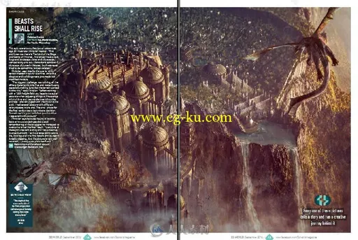 3D世界艺术杂志2016年9月刊 3D WORLD SEPTEMBER 2016的图片1