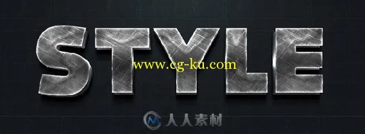 3D文字展示PSD模板第六版Lakose 3D Text Styles Part 6的图片1