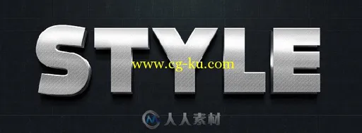 3D文字展示PSD模板第六版Lakose 3D Text Styles Part 6的图片3