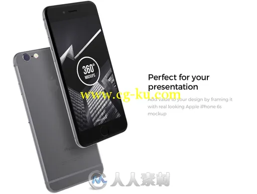 1548张IPHONE6S全角度展示PSD模板的图片2