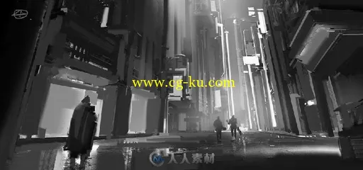 4组游戏场景原画教程合集的图片2