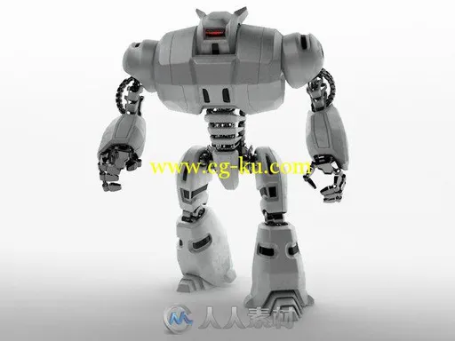 6个未来机器人3D模型的图片2