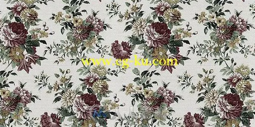 14个彩色花朵图案PAT素材的图片2