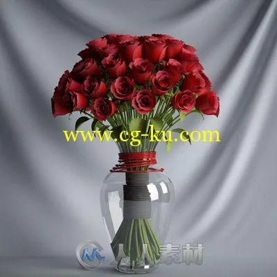 20个高精植物3D模型的图片3