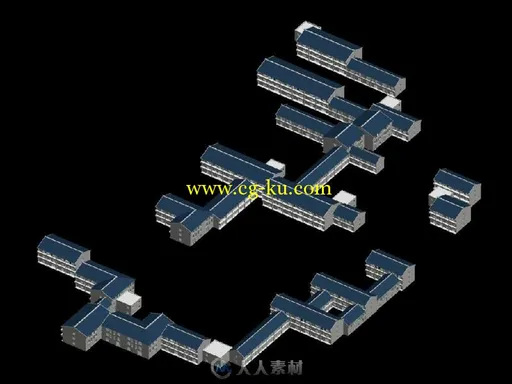 113套中式风格古建3D模型的图片2