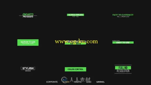 45组经典实用标题设计演绎动画AE模板 Videohive 45 titles package 16773336的图片2