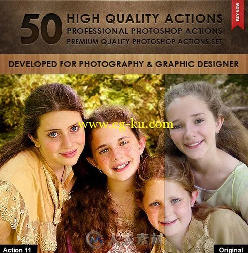 50款高质量照片调色PS动作GR_50_High_Quality_Actions_7646120的图片1