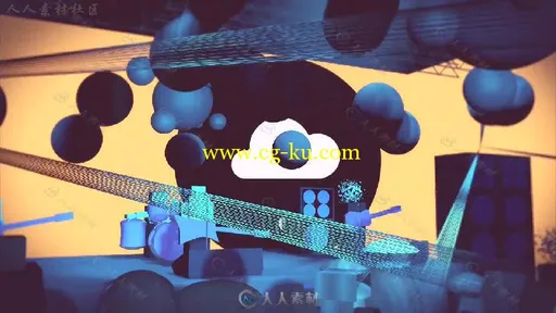 C4D虚拟演唱会舞台场景实例制作视频教程 SKILLSHARE ANIMATING WITH DEFORMERS IN ...的图片1