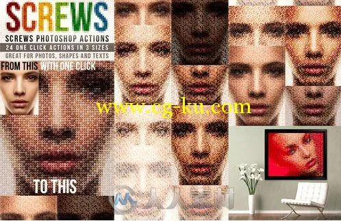 57款艺术创作PS动作57 Artistic Photoshop Actions的图片1