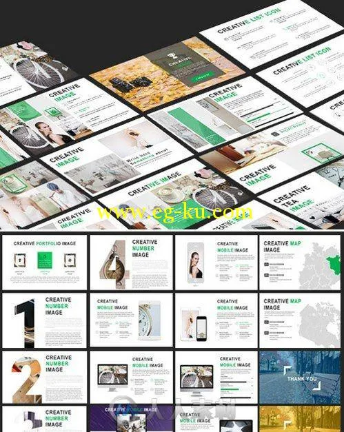 创意性PPT展示模板Creative Powerpoint Template的图片2