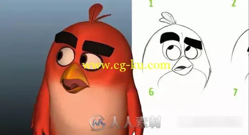 《愤怒的小鸟》--特效制作解析的图片2