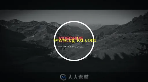 创意实用圆圈标题动画AE模板 Videohive Circle Titles 16876497的图片1