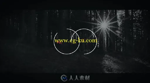 创意实用圆圈标题动画AE模板 Videohive Circle Titles 16876497的图片2