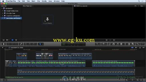 第80期中文字幕翻译教程《Final Cut Pro 10.2.x基础入门训练视频教程》人人素材字幕组的图片12