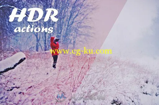 5款HDR高动态照片调色PS动作5 HDR PS Actions 285254的图片2