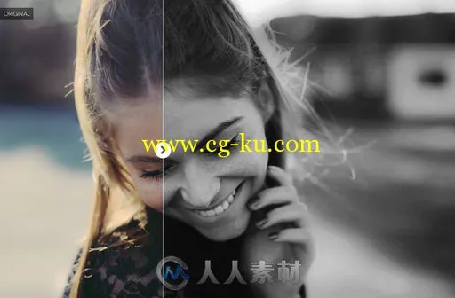 60款黑白照片调色PS动作60 Black & White Actions Effects 132375的图片1