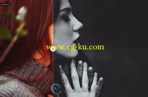 60款黑白照片调色PS动作60 Black & White Actions Effects 132375的图片2