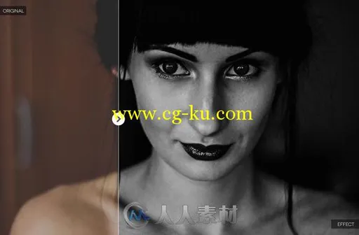60款黑白照片调色PS动作60 Black & White Actions Effects 132375的图片3