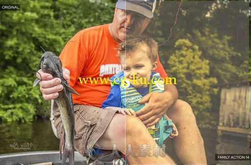 50款家庭照片调色PS动作50 Family Pack Photoshop Actions 419477的图片2