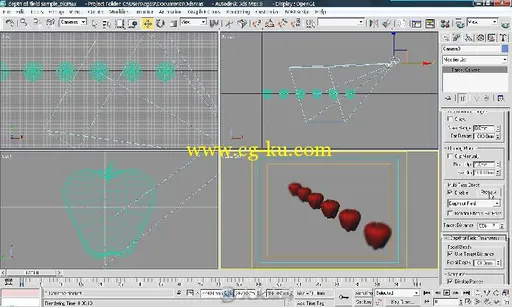 3ds max镜头与灯光的设计和制作的图片3