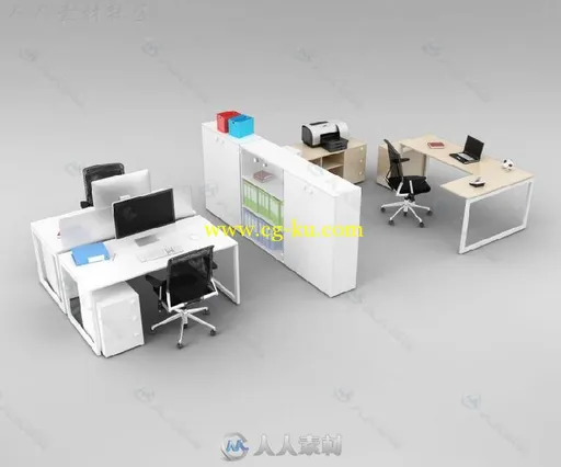 Evermotion办公家具室内设计场景3D模型合辑 Evermotion Archmodels Vol 110 Office...的图片12