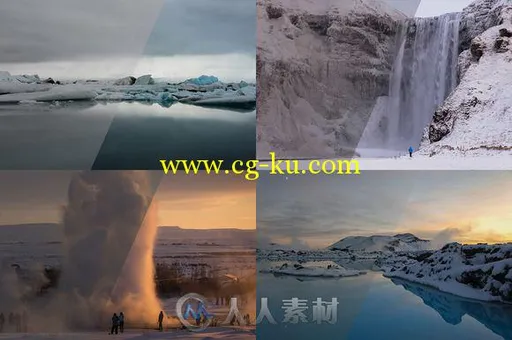 冰岛冬日效果照片调色Lightroom预设Iceland - Winter Edition的图片4