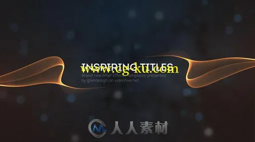 鼓舞人心的标题动画AE模板 Videohive Inspiring Titles 12239072的图片1