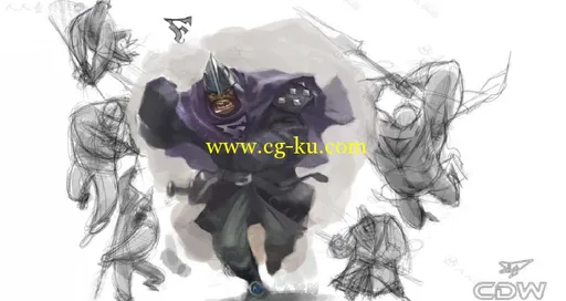 概念游戏角色设计手绘训练视频教程 CONCEPT DESIGN WORKSHOP VISUAL DEVELOPMENT F...的图片1