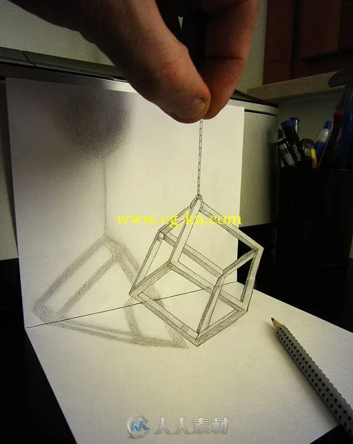 梦想照进现实，超逼真3D绘画作品的图片3