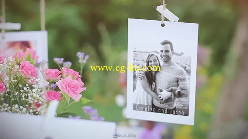 夏日美丽花园照片陈放幻灯片AE模板 Videohive Photo Gallery - Summer Garden...的图片7