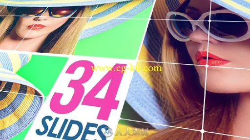清新亮丽快节奏的时尚促销AE模板 Couture-Trendy Slideshow - After Effects Pro...的图片1