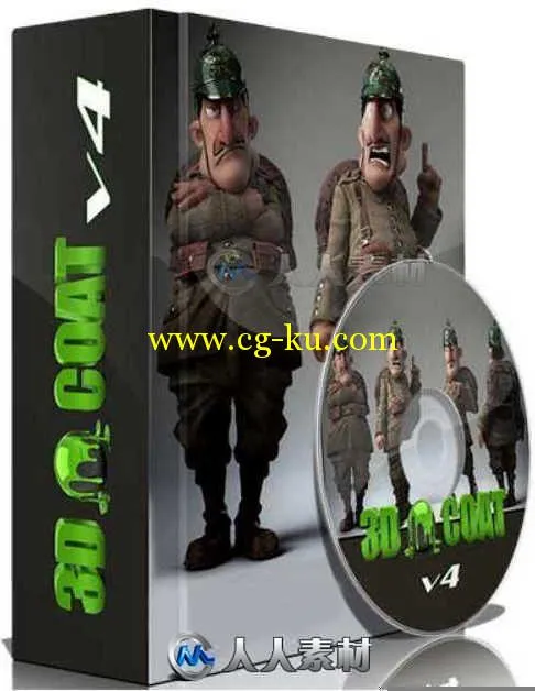 3D-Coat数字雕刻软件V4.7.09版 3D COAT V4.7.09 WIN X64的图片1