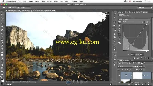 PS曲线与色阶图像编辑技巧视频教程 CREATIVELIVE CURVES AND LEVELS WITH DAVE CROSS的图片3