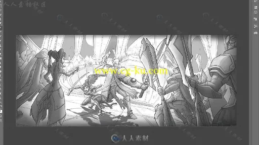 2D角色动作构图设计训练视频教程 3DMOTIVE 2D ACTION SHOT COMPOSITION的图片1
